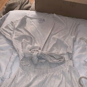 Ragnar tie front romper princess Polly